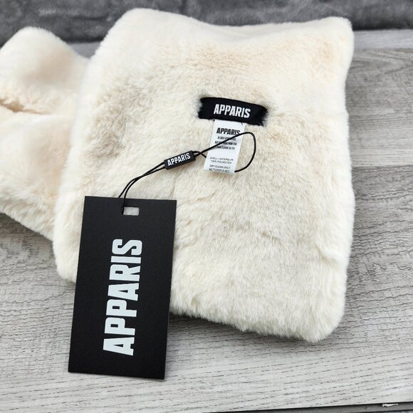 APPARIS  Scarf Bambi Off White NWT - Picture 3 of 7